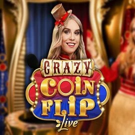 Crazy Coin Flip game by Evolution – logo hosted on Total Casino