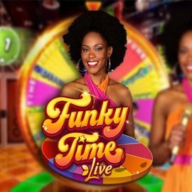 Funky Time by Evolution, showcased at totalcasinos.nl – game logo