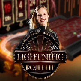 Lightning Roulette slot visual from Evolution available on totalcasinos.nl